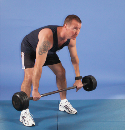 barbell row image